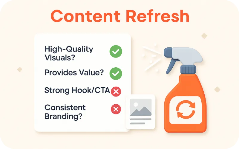 Content Refresh to Boost Organic Reach