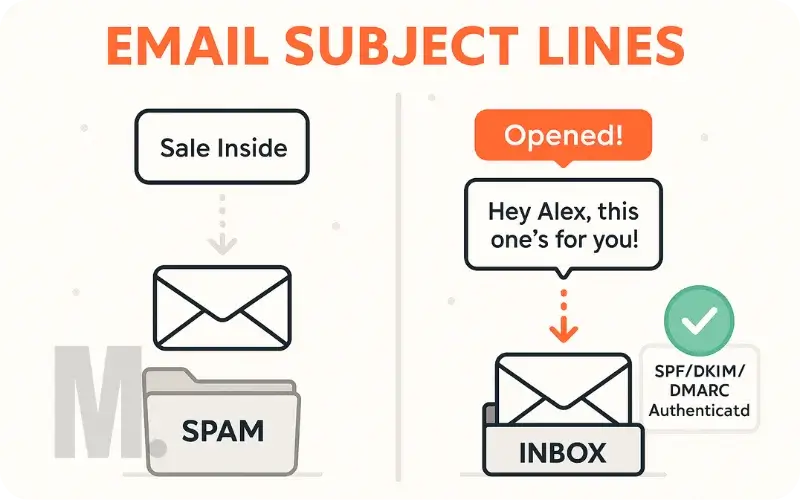 Subject Lines Matter alot in Promotional email