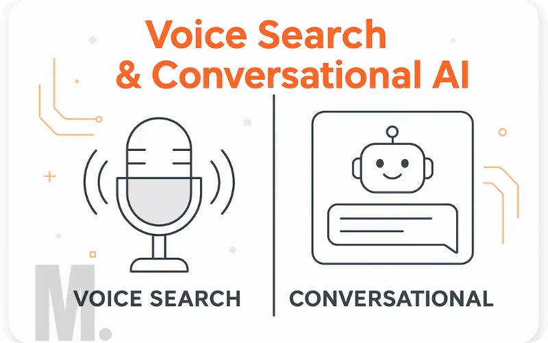 Voice search and Conversational AI