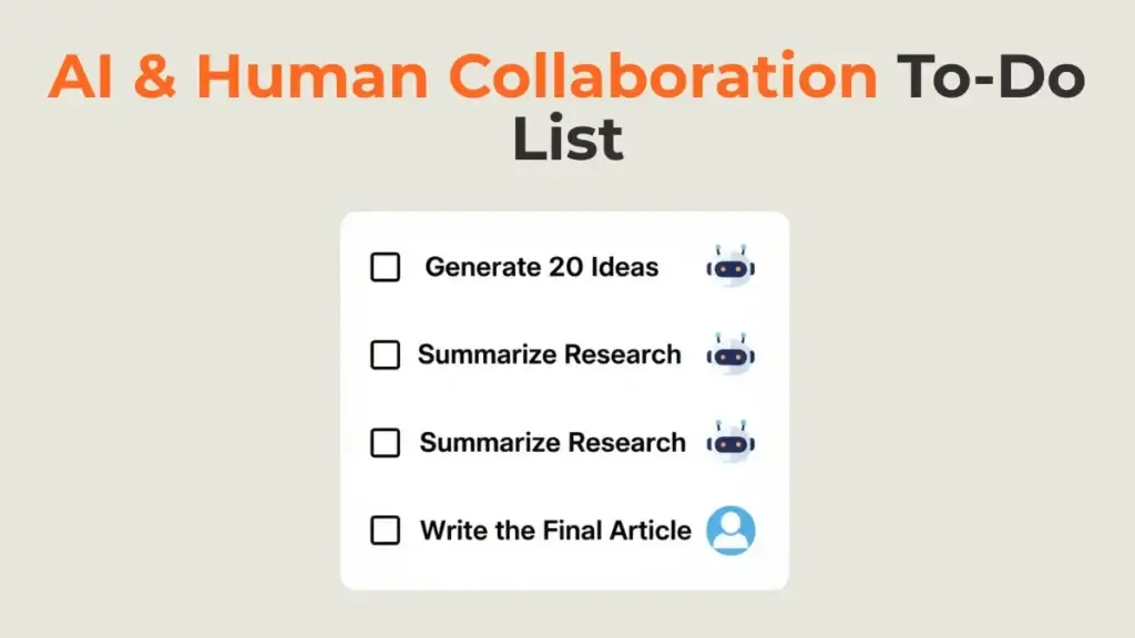 A list showing how to use AI for ideation, not final creation, to prevent AI model collapse. 