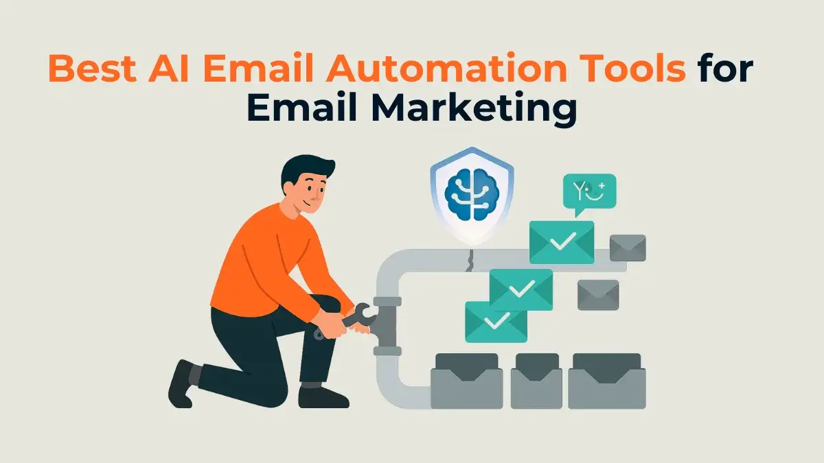 A visual showing how the best AI email automation tools for email marketing improve deliverability.